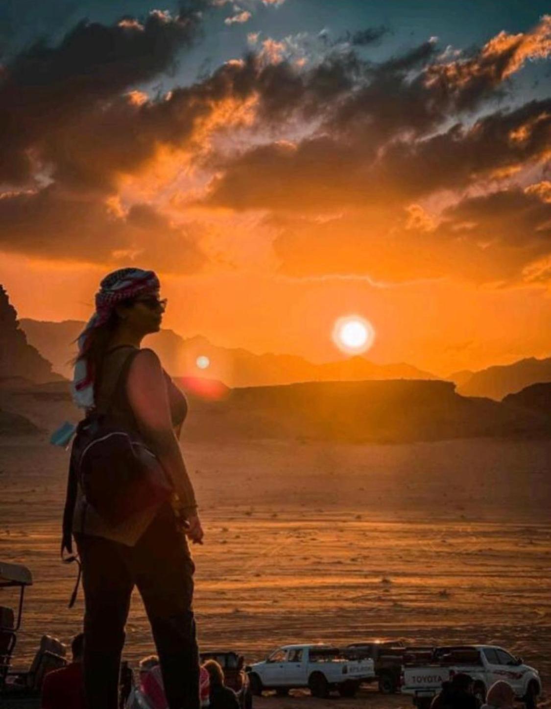 Apartament Abdullah Luxury Camp Wadi Rum Zewnętrze zdjęcie