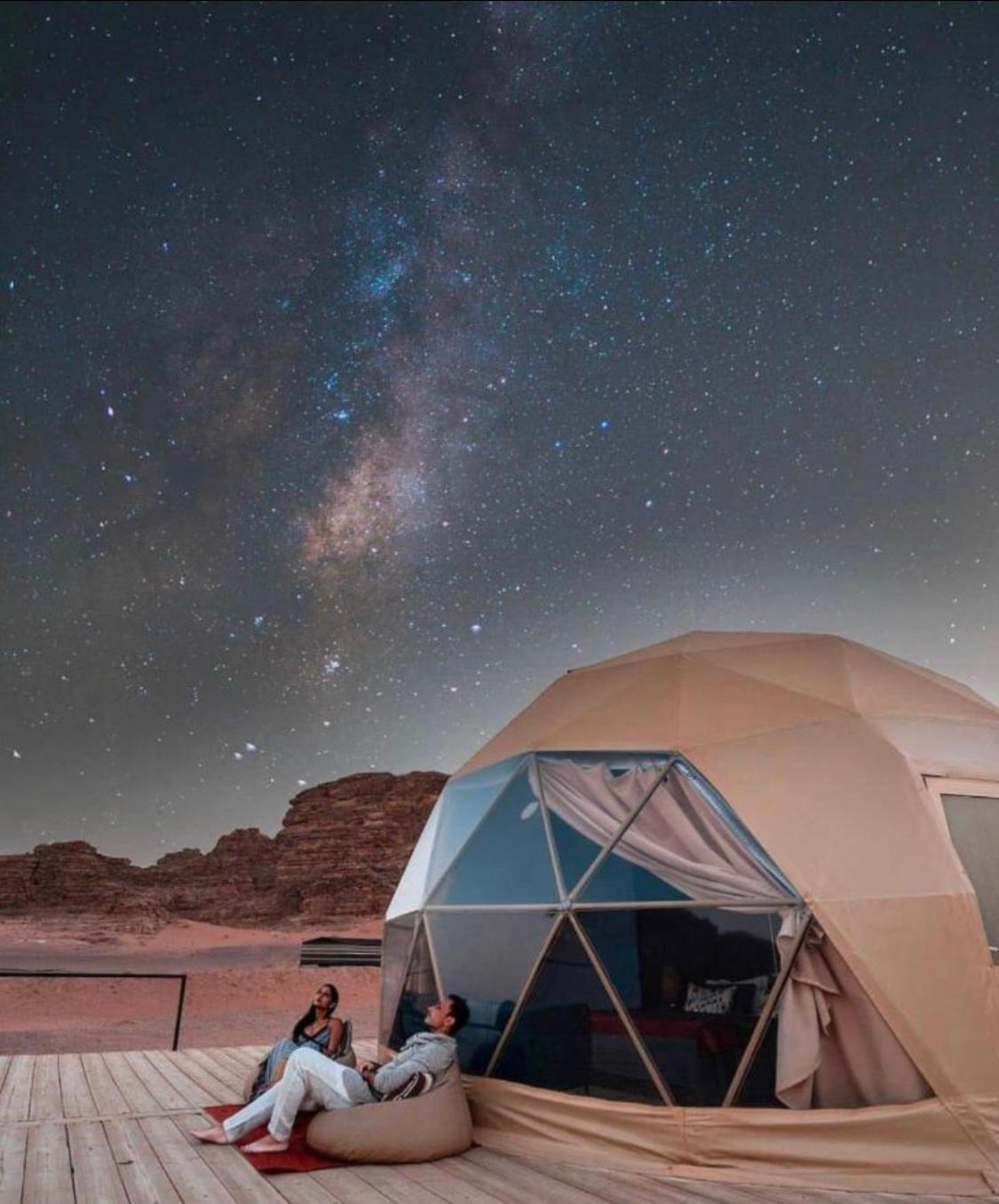 Apartament Abdullah Luxury Camp Wadi Rum Zewnętrze zdjęcie