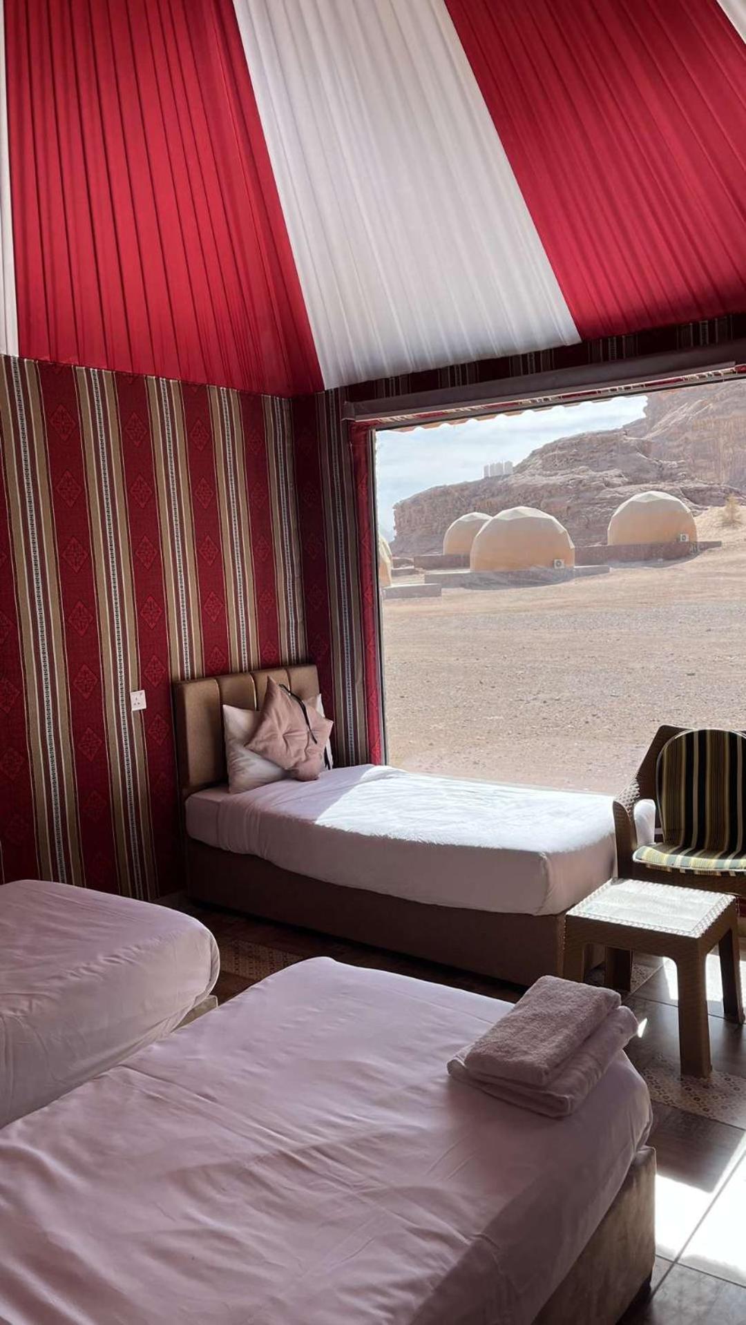 Apartament Abdullah Luxury Camp Wadi Rum Zewnętrze zdjęcie