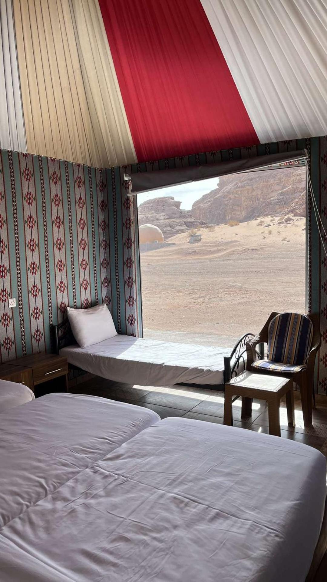 Apartament Abdullah Luxury Camp Wadi Rum Zewnętrze zdjęcie