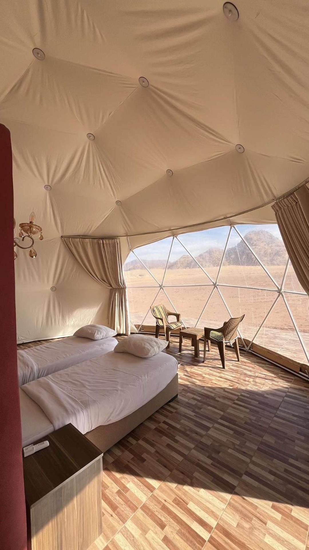 Apartament Abdullah Luxury Camp Wadi Rum Zewnętrze zdjęcie