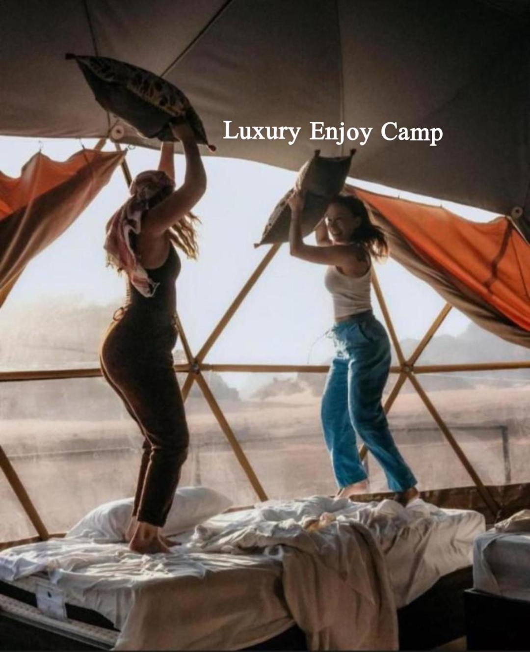 Apartament Abdullah Luxury Camp Wadi Rum Zewnętrze zdjęcie